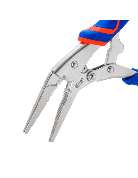 Alicates de presión boca larga pro cr-v, 230 mm