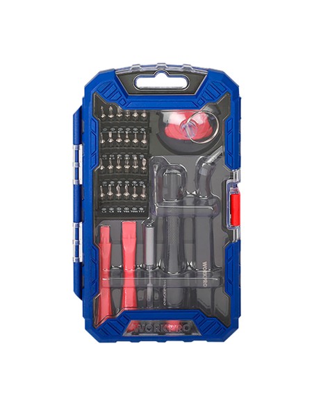 Herramientas reparación teléfonos móviles, juego 32 piezas