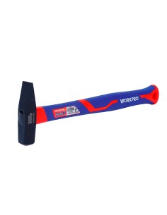 Martillo de maquinista con mango de fibra de vidrio, 500 g