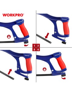 Sierra de arco de aluminio, 300 mm 2