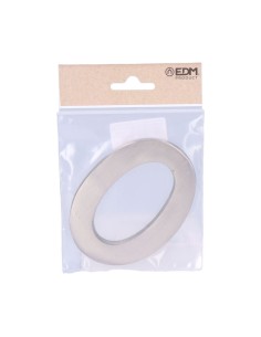 Número 0 niquel mate 10cm fijación invisible 2