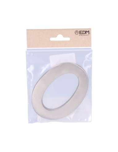 Número 0 niquel mate 10cm fijación invisible