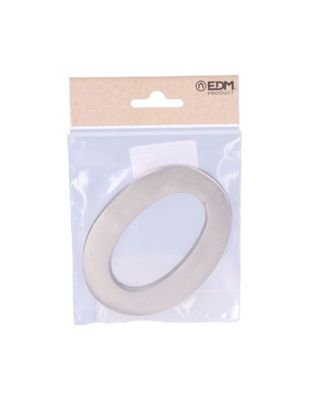 Número 0 niquel mate 10cm fijación invisible