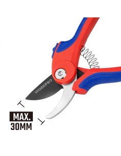 Tijeras jardineria, corte máximo ø10 mm, 180 mm 2