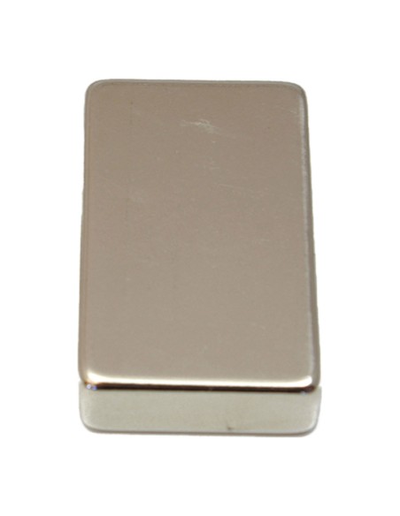 Imán neodimio bloque im30 niquel 40 x 20 x 10 mm