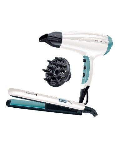 Secador + plancha shine therapy