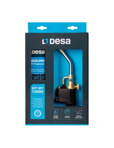 Soplete gas m1 turbo - usa 1 plg + botella de...
