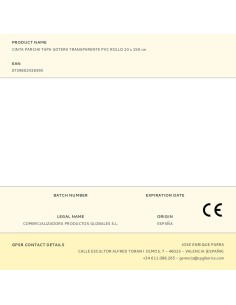 Cinta parche tapa gotera transparente pvc rollo 10 x 150 cm 2