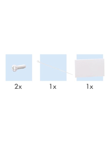 Caja de superficie 2 conectores rj45 cat. 6a apantallado