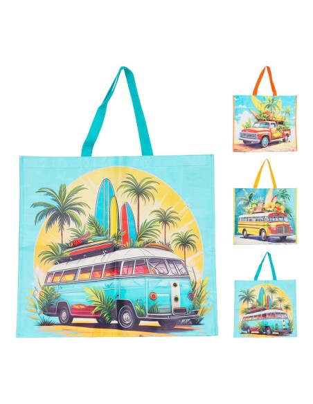 Bolsa de compra 35 l 49 x 45 x 16 cm, modelos variados