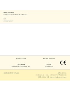 Pilar de globos 51 piezas, modelos variados 2