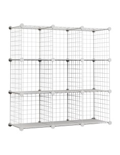 Estantería modular metálica titan c9 blanco