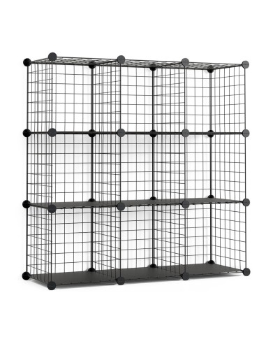 Estantería modular metálica titan c9 negro