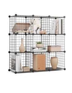 Estantería modular metálica titan c9 negro 2