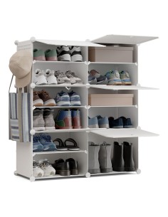 Zapatero modular cube c6 blanco