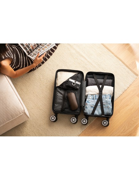 Maleta de cabina upfly underseat xxs negro 25 x 20 x 40 cm