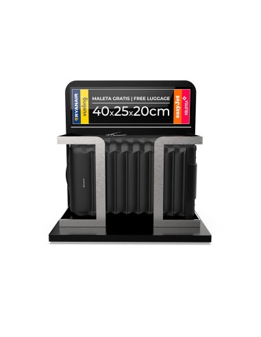 Maleta de cabina upfly underseat xxs negro 25 x...