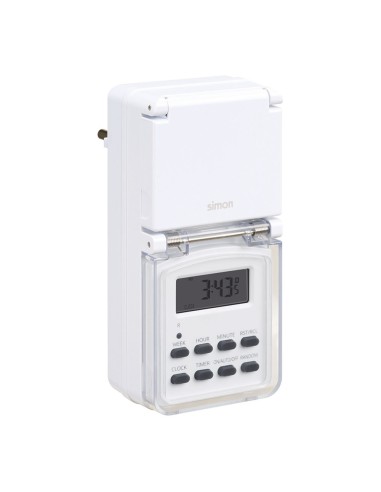 Programador digital semanal para exterior