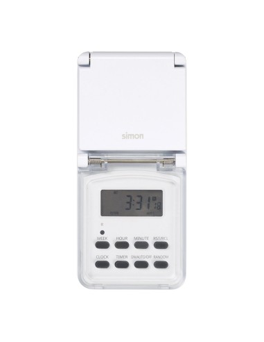 Programador digital semanal para exterior