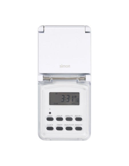 Programador digital semanal para exterior