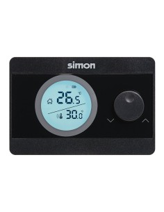 Termostato digital on/off, negro 2