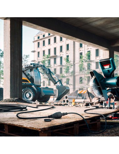 Prolongador profesional 10 m, ip44, h07rn-f 3 g...