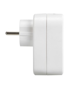 Adaptador combi 30 w usb a + c + 1 toma schuko, 16 a 250 v~, blanco 2