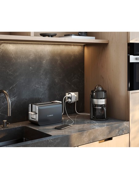 Adaptador giratorio schuko 2 tomas 16a 250 v~