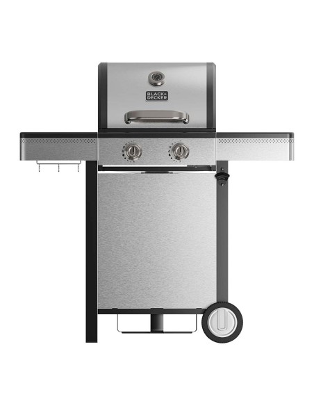 Barbacoa de gas bxog7200e con 2 quemadores 116 x 58 x 118,5 cm