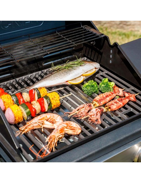 Barbacoa de gas bxog12950e con 4 quemadores 126 x 58 x 118,5 cm