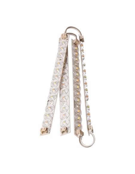 Cuatro tiras led recambio apliques redondo y cuadrado 24 w cct 32576, 32579