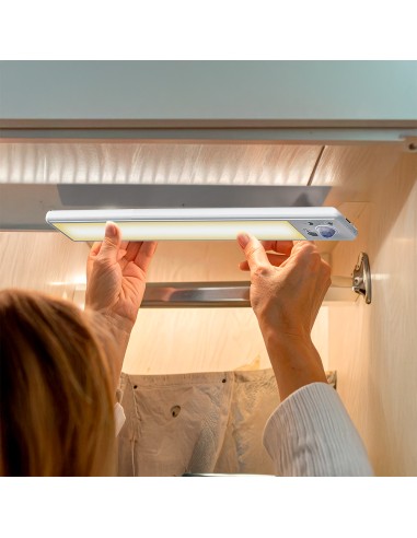 Regleta led regulable y recargable con sensor,...