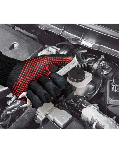 Guante nailon / licra con palma nitrilo...