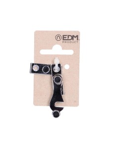 Pestillo izquierda hierro cromo 4cm