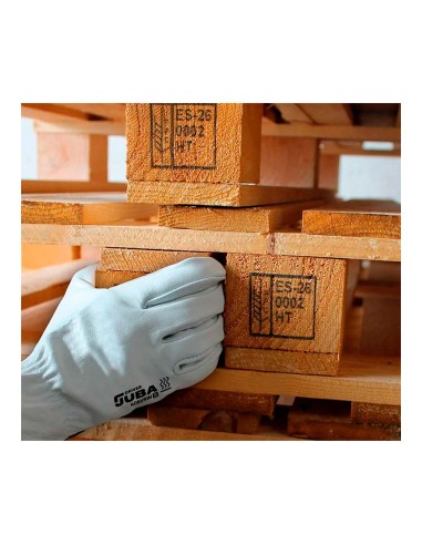 Guante piel flor vacuno natural, driver, t-8 m