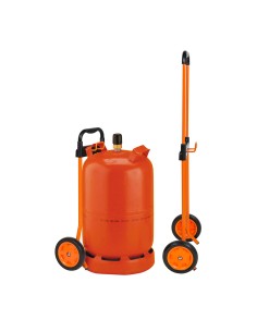 Carro butano telescópico acero y polipropileno 2