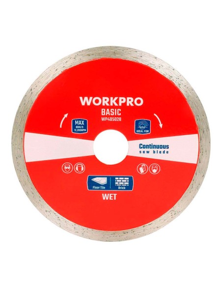 Disco de corte, diamante, diente continuo, basic, ø 115 x 22.2 x 7 mm