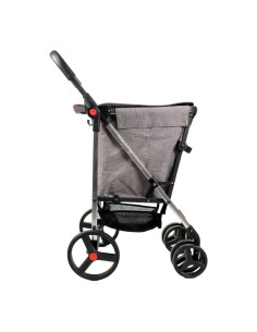 Carro de la compra basket mf 4b gris 2