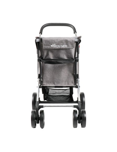 Carro de la compra basket mf 4b gris