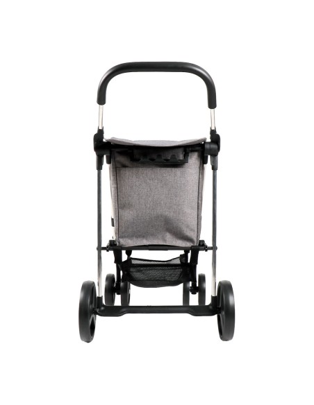 Carro de la compra basket mf 4b gris