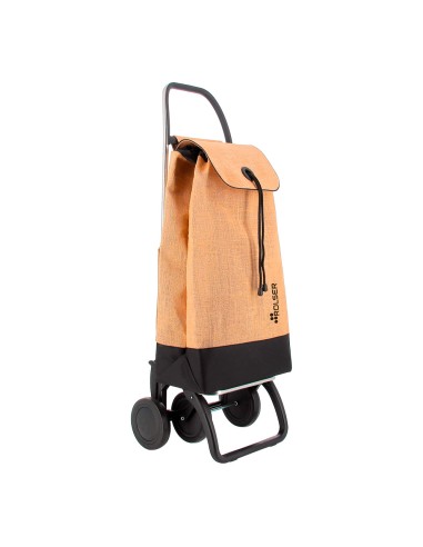 Carro de la compra i-max 4 yute y negro