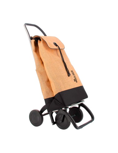 Carro de la compra i-max 4 yute y negro