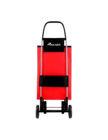 Carro de la compra basic ln 4 rojo - negro