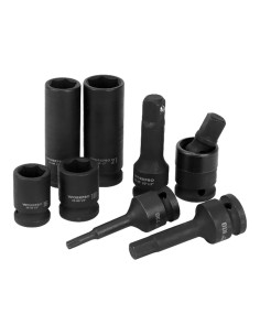 Vasos de impacto ½ pulg, juego 27 piezas 2