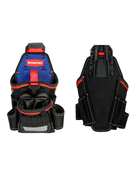 Funda cintura para taladro, cambio rápido, 200 x 165 x 295 mm