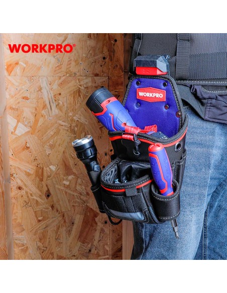 Funda cintura para taladro, cambio rápido, 200 x 165 x 295 mm