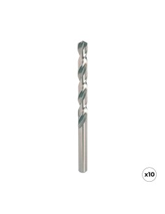 Broca hss4341 para metal, rectificada, ø6,00 x 93,00 mm, 10 uds