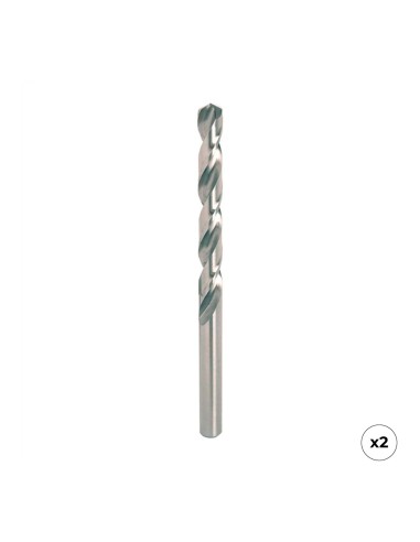 Broca hss4341 para metal, rectificada, ø3,00 x 61,00 mm, 2 uds