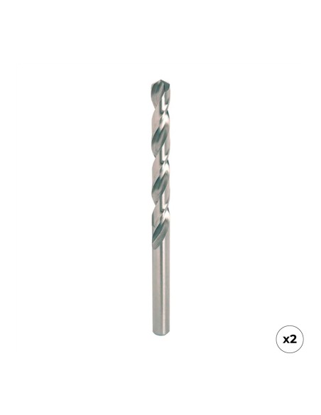 Broca hss4341 para metal, rectificada, ø3,00 x 61,00 mm, 2 uds