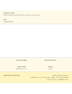 Broca hss4341 para metal, rectificada, ø1,00 x 34,00 mm, 5 uds 2